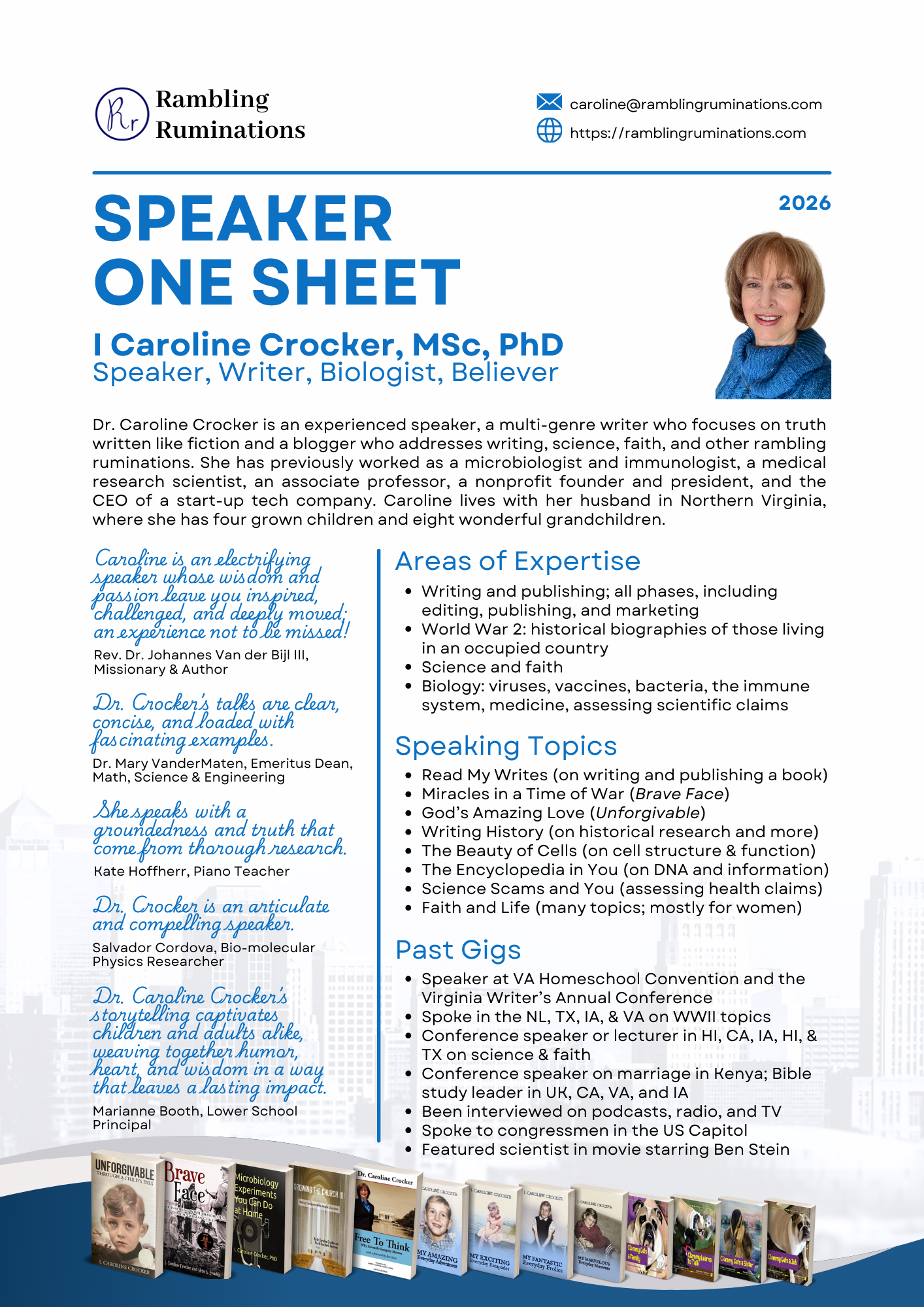 SpeakerOneSheet