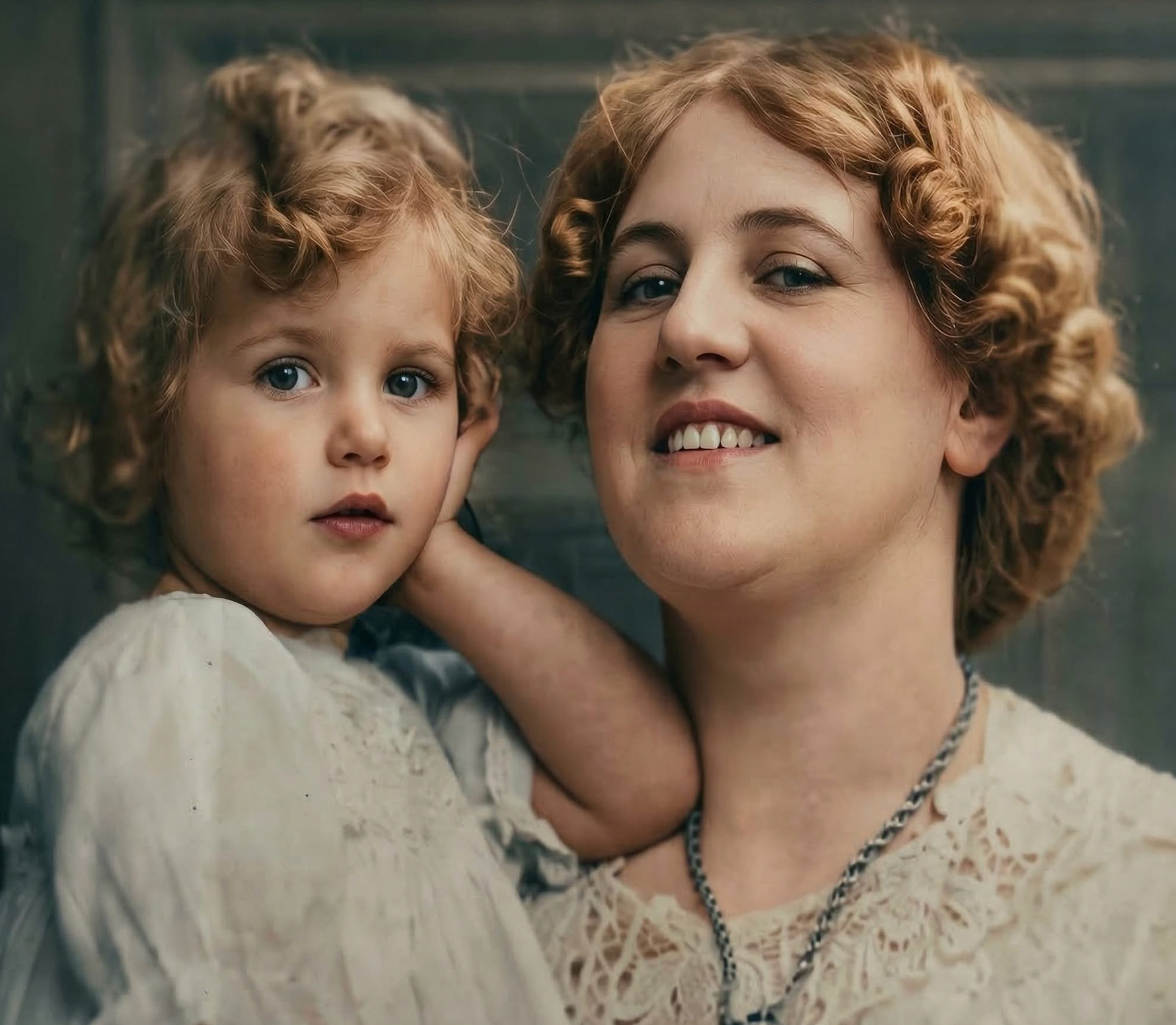 Aleida and baby Rita